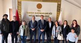 İYİ Parti Tarsus İlçe Başkanlığı’ndan Müze Müdürü Doğukan Alper’e Ziyaret