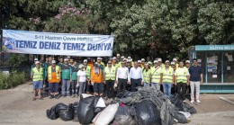 Mersin Büyükşehir Belediyesi’nden Sahillerde Temizlik