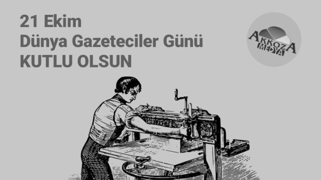 Akkoza Medya Grubu Tüm Gazetecilerin ”21 Ekim Dünya Gazeteciler Gününü kutlar.