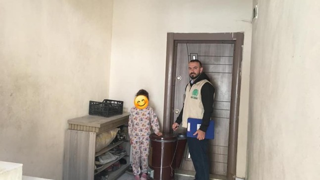 Tarsus Umut Kervanı Vakfı Temsilciliği Muhtaç Ailelere Soba Yardımında Bulundu