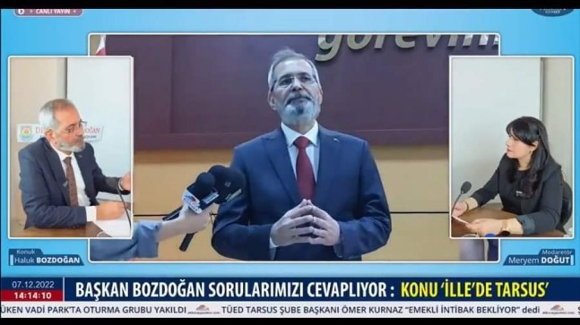 AKKOZA GÜNDEM ÖZEL PROGRAMININ İLK KONUĞU HALUK BOZDOĞAN OLDU