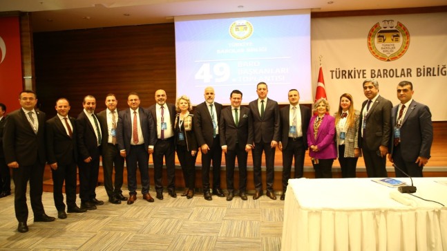 TBB VE BARO BAŞKANLARI, CMK ÜCRETİ GÜNDEMİYLE TOPLANDI