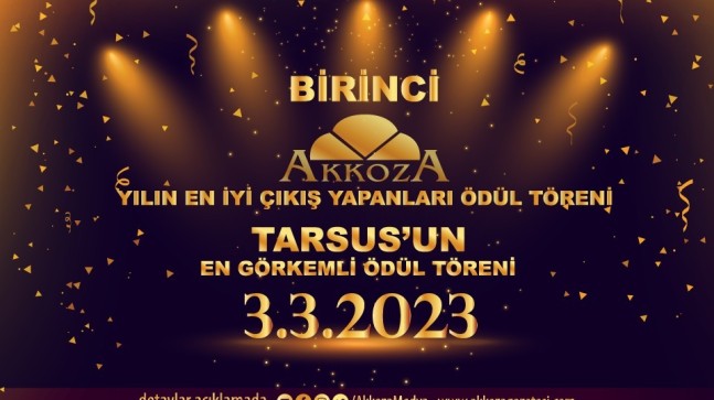 2022 AKKOZA YILIN EN İYİ ÇIKIŞ YAPANLAR ÖDÜL TÖRENİ 3.3.2023