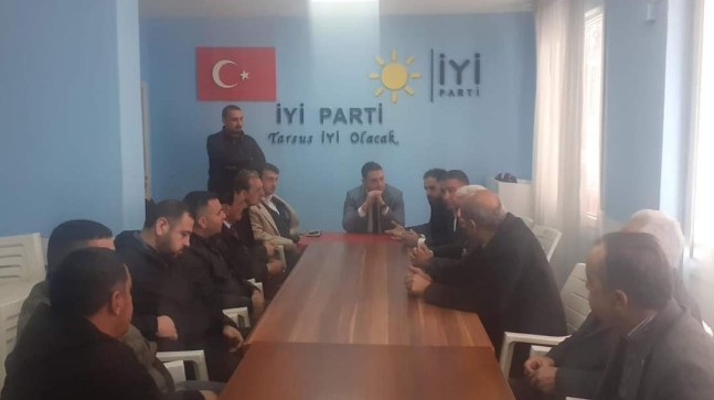 TİY, TARSUS SİYASİ PARTİLER ZİYARETLERİNE BAŞLADI