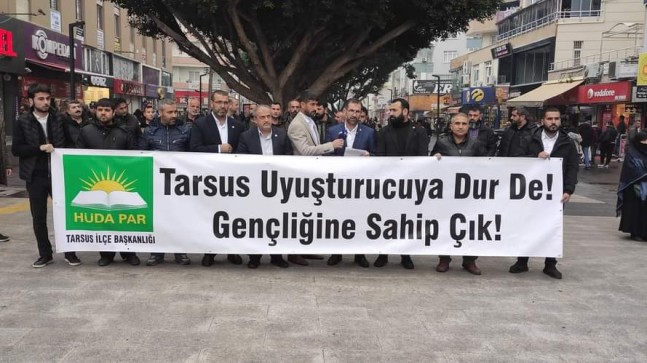 HÜDA PAR Tarsus İlçe Başkanı Hikmet Tanış; “Gençler uyuşturucu zararlarına karşı bilinçlendirilmeli”