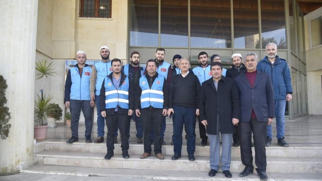 Tarsus Müftülüğü 52 Din Görevlisini Deprem Bölgesine Gönderdi