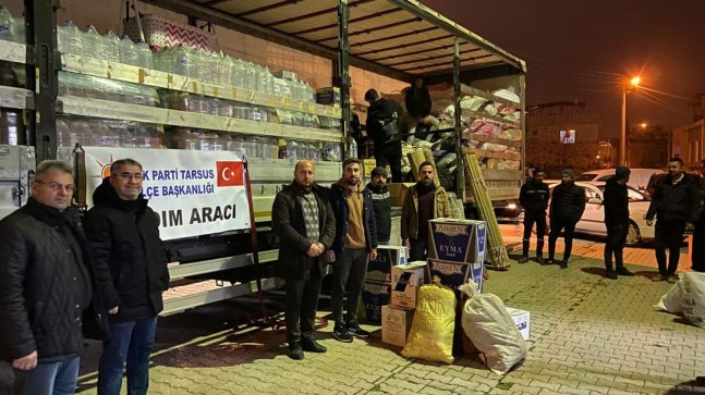 AK PARTİ TARSUS İLÇE TEŞKİLATI YARDIM KAMPANYASI