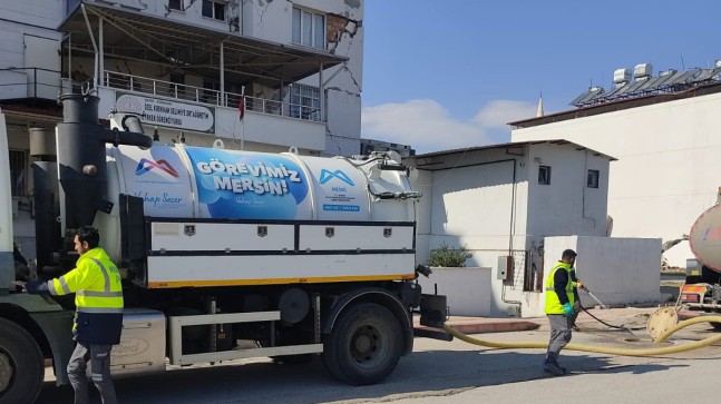 MESKİ, Adıyaman’da Depremden Zarar Gören İçmesuyu Ve Kanalizasyon Hatlarını Onarıyor