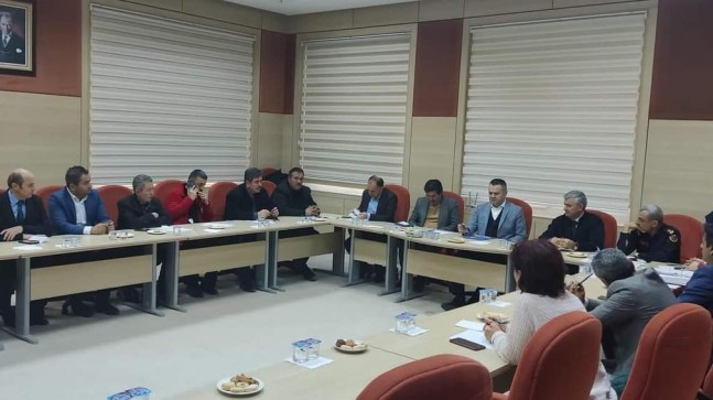 Tarsus İlçe Afet ve Acil Durum Koordinasyon Kurulu Toplandı