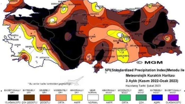 İYİ Parti Tarsus İlçe Teşkilatı Kuraklığa Dikkat Çekti