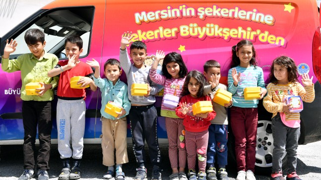 Mersin’in Şekerlerine, Şekerler Büyükşehir’den