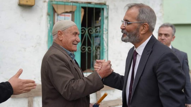 BAŞKAN HALUK BOZDOĞAN KÖY ZİYARETLERİNE HIZ KESMEDEN DEVAM EDİYOR