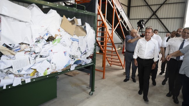 Başkan Seçer, Yenişehir Belediyesi’nin ‘Ambalaj Atığı Toplama Ve Ayrıştırma Tesisi Açılışı’ İle ‘Yenişehir Çevreci Halk Kart Lansmanı’na Katıldı