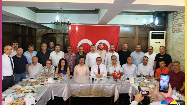 MHP TARSUS İLÇE BAŞKANLIĞI BASINLA KAHVALTIDA BULUŞTU