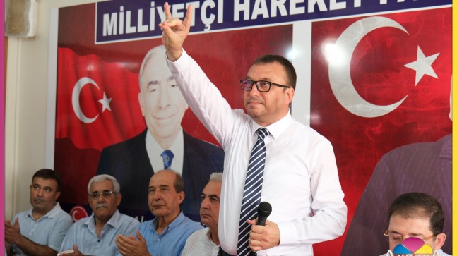 MHP TARSUS’TA BAŞKANLIK DEVİR TESLİM TÖRENİ YAPILDI