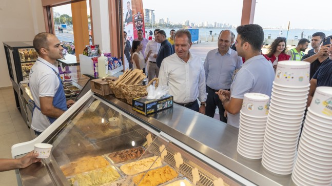 Başkan Seçer, Büyükşehir’in Sahile Kazandırdığı Ve Açılışı İçin Gün Sayan Yapıları İnceledi