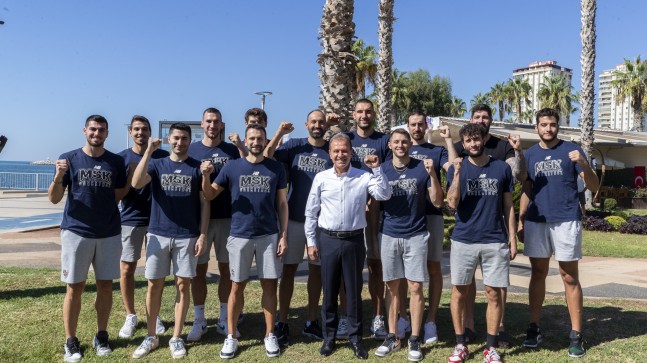 Başkan Seçer, MSK Erkek Basketbol Takımı İle Bir Araya Geldi