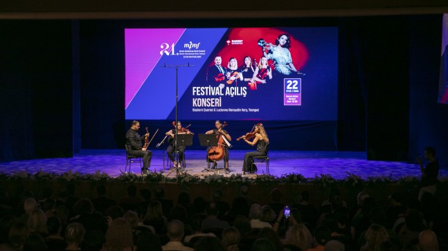 ‘21. Mersin Uluslararası Müzik Festivali’ Müzikseverlerle Buluştu