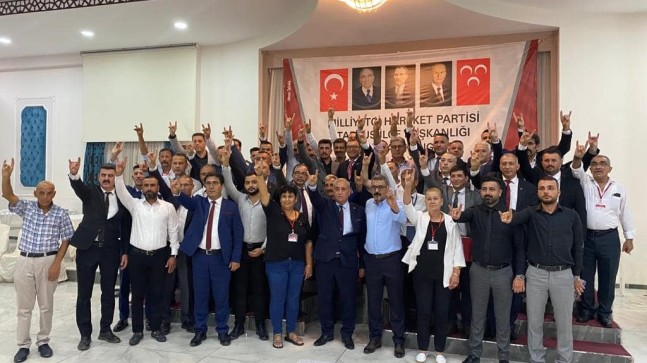 MHP Tarsus İlçe Kongresinde Fatih Yıldırım Yeniden Başkan Seçildi