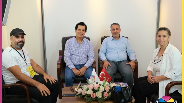 TAŞOĞLU ve BALABAN’DAN AKKOZA MEDYA GRUBUNA ZİYARET