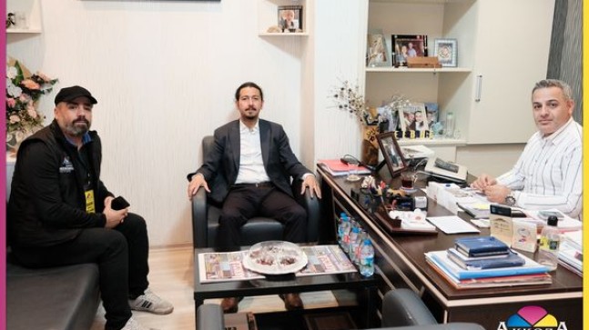 HİKMET OĞUZCAN AKKOZA MEDYA GRUBUMUZU ZİYARET ETTİ