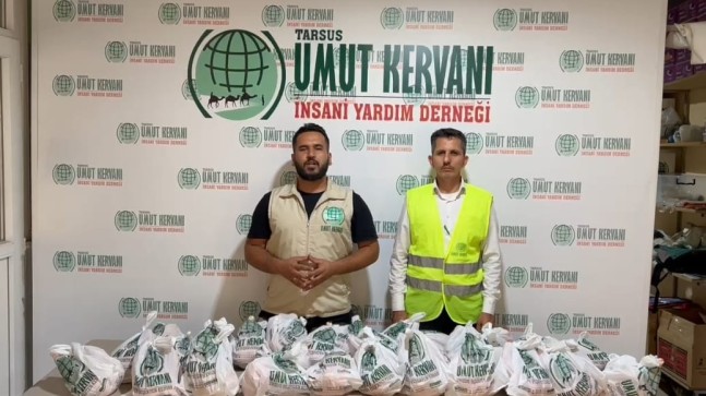 Tarsus Umut Kervanı, İhtiyaç Sahibi Ailelere Yardıma Hız Kesmeden Devam Ediyor