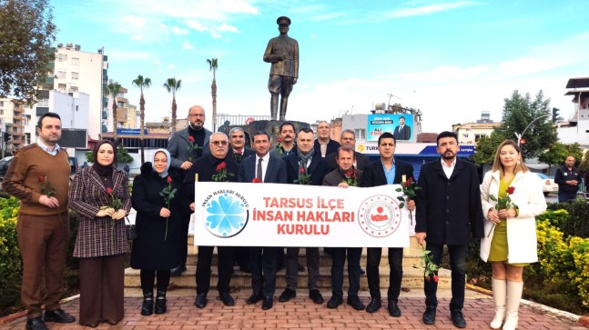 Tarsus İlçe İnsan Hakları Kurulu Üyeleri, Gazze Katliamlarını Kınadı