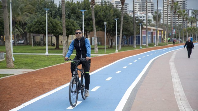 Mersin Büyükşehir Belediyesi Bisiklet ve Koşu Yollarını Yeniledi