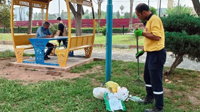 TARSUS’TA PARKLAR ARTIK DAHA TEMİZ DAHA KONFORLU