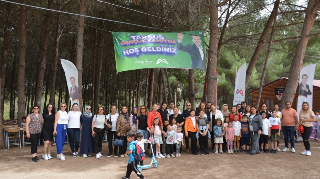 BÜYÜKŞEHİR KÜLTÜR GEZİLERİ KULÜBÜ ÜYELERİ, TARSUS GENÇLİK KAMPINDA MİSAFİR EDİLDİ