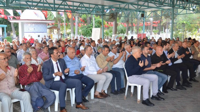 TARSUS’TA ŞEHİTLER, GAZİLER VE KUVAYİ MİLLİYECİLER İÇİN BİR KEZ DAHA DUALAR EDİLDİ