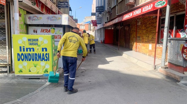 TARSUS BELEDİYESİ’NDEN KAPSAMLI TEMİZLİK ÇALIŞMASI