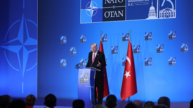Cumhurbaşkanı Erdoğan: “İsrail yönetiminin NATO’yla ortaklık ilişkisini sürdürmesi mümkün değildir”