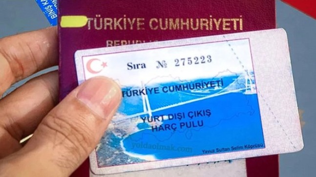 Yurt Dışı Çıkış Harcına Büyük Zam! “150 liradan 500 liraya Çıkartıldı”