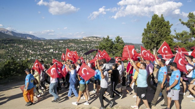 İlk Kez Düzenlenen ‘Çamlıyayla Doğa Festivali’ Renkli Görüntülere Sahne Oldu