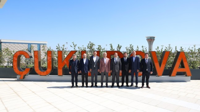 Ulaştırma ve Altyapı Bakanı Abdulkadir Uraloğlu Çukurova Uluslararası Havalimanı’nı Ziyaret Etti