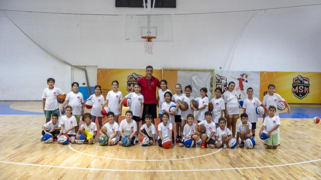 Büyükşehir’in Basketbol Kursu Yaz Döneminde de Yoğun İlgi Görüyor