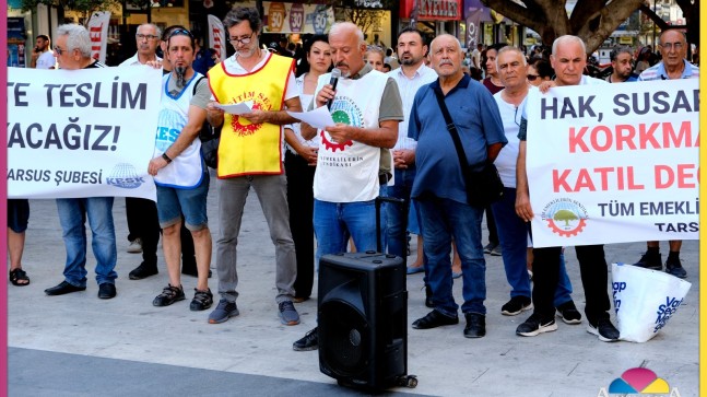 KAMU ÇALIŞANLARI VE EMEKLİ SENDİKALARI BİRLİKTE TÜRKİYENİN HER İLİNDE SOKAĞA ÇIKTI