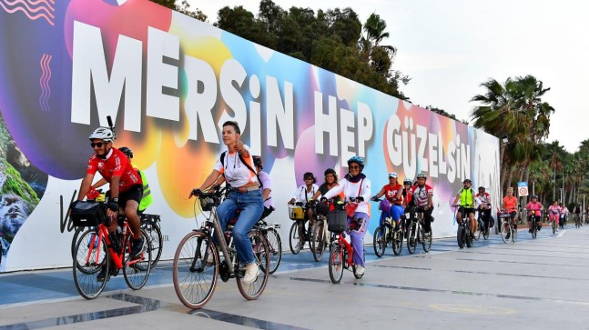 Mersin’de Bisiklet Yolları 150 Kilometreye Ulaştı