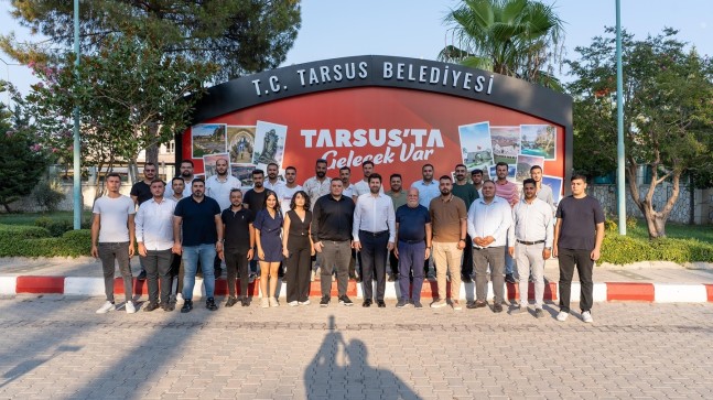 CHP Tarsus Gençlik Kolları’ndan Başkan Ali Boltaç’a Ziyaret