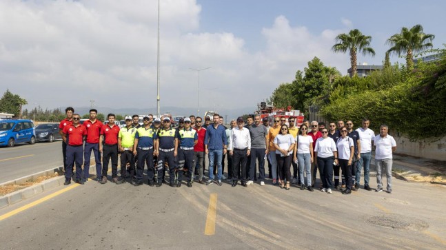 Büyükşehir’den ‘Gerçek Gibi’ Yol Trafik Güvenliği Tatbikatı