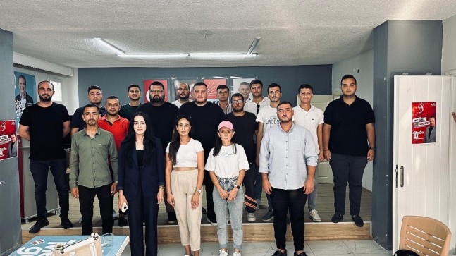 CHP Tarsus Gençlik Kolları Yönetim Kurulu İlk Toplantısını Gerçekleştirdi
