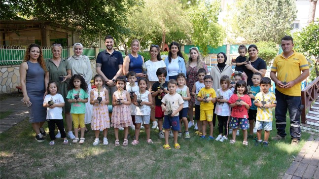 TARSUS BELEDİYESİ YEŞİL BİR GELECEK İÇİN ÇOCUKLARLA EL ELE