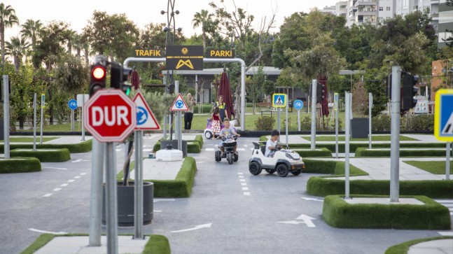 ‘Trafik Park’ Hem Çocukların Hem de Velilerin Gözdesi