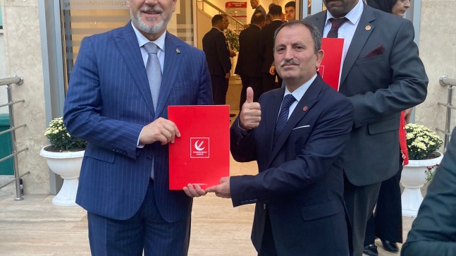Yeniden Refah Partisi Tarsus İlçe Başkanlığına Erdoğan Çömez Atandı