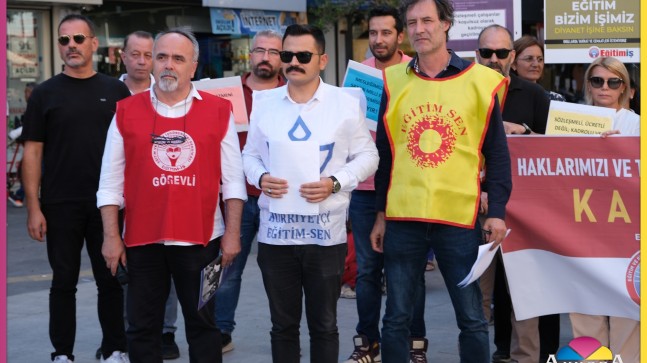 Tarsus’ta Eğitim Sendikalarından Öğretmenlik Meslek Kanunu’na İtiraz