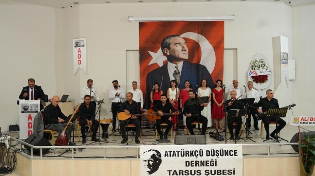 Atatürkçü Düşünce Derneği Tarsus Şubesi “Cumhuriyet Konseri” Düzenledi