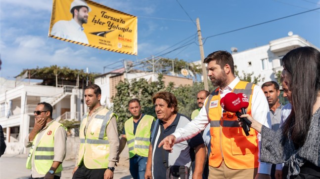 BAŞKAN BOLTAÇ, YOL ÇALIŞMALARINI YERİNDE İNCELEDİ