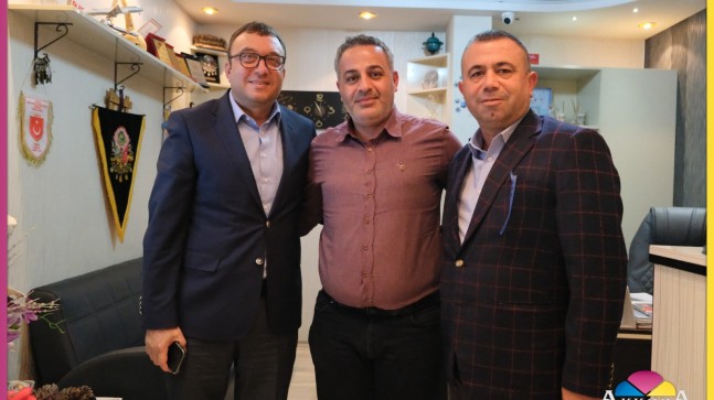 Fatih Yıldırım ve Daniyal Avşar, Akkoza Medya’yı Ziyaret Etti