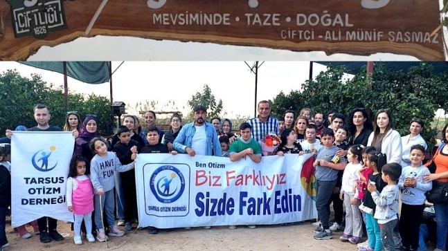 Tarsus Otizm Derneği Ağba Çiftliği’nde Keyifli Bir Gün Geçirdi